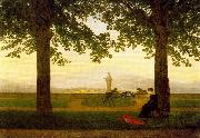 Caspar David Friedrich, The Garden Terrace